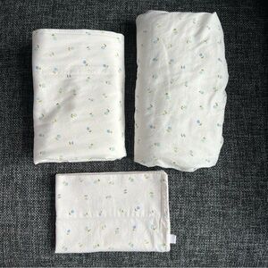 SweetHoney Foral Dot Sheet Set- Twin